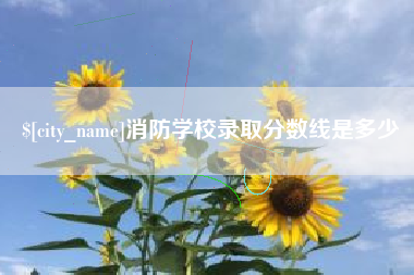 北京消防学校录取分数线是多少