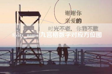 北京九宫格数字对应方位图