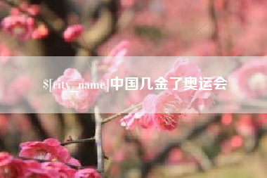 北京中国几金了奥运会