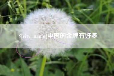 北京中国的金牌有好多