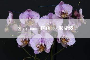 北京国内5000米成绩