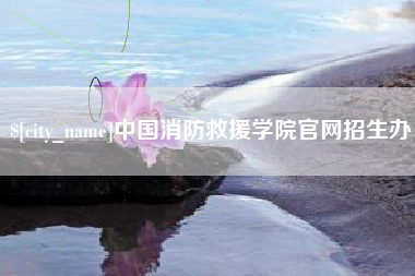 北京中国消防救援学院官网招生办