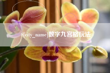 北京数字九宫格玩法