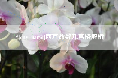 北京西方命数九宫格解析