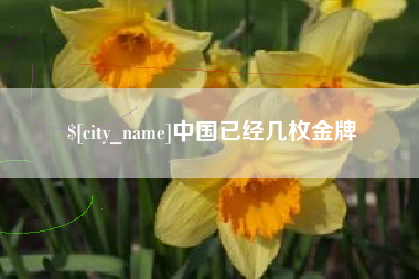 北京中国已经几枚金牌