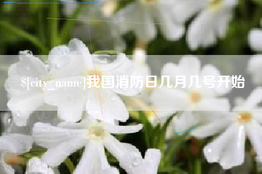 北京我国消防日几月几号开始