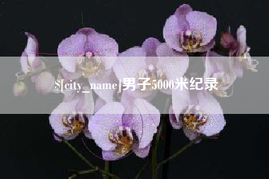 北京男子5000米纪录