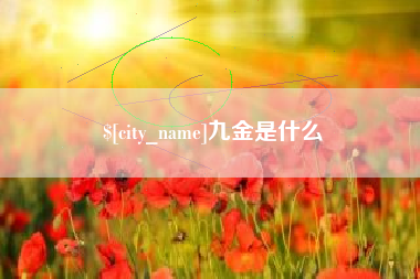 北京九金是什么